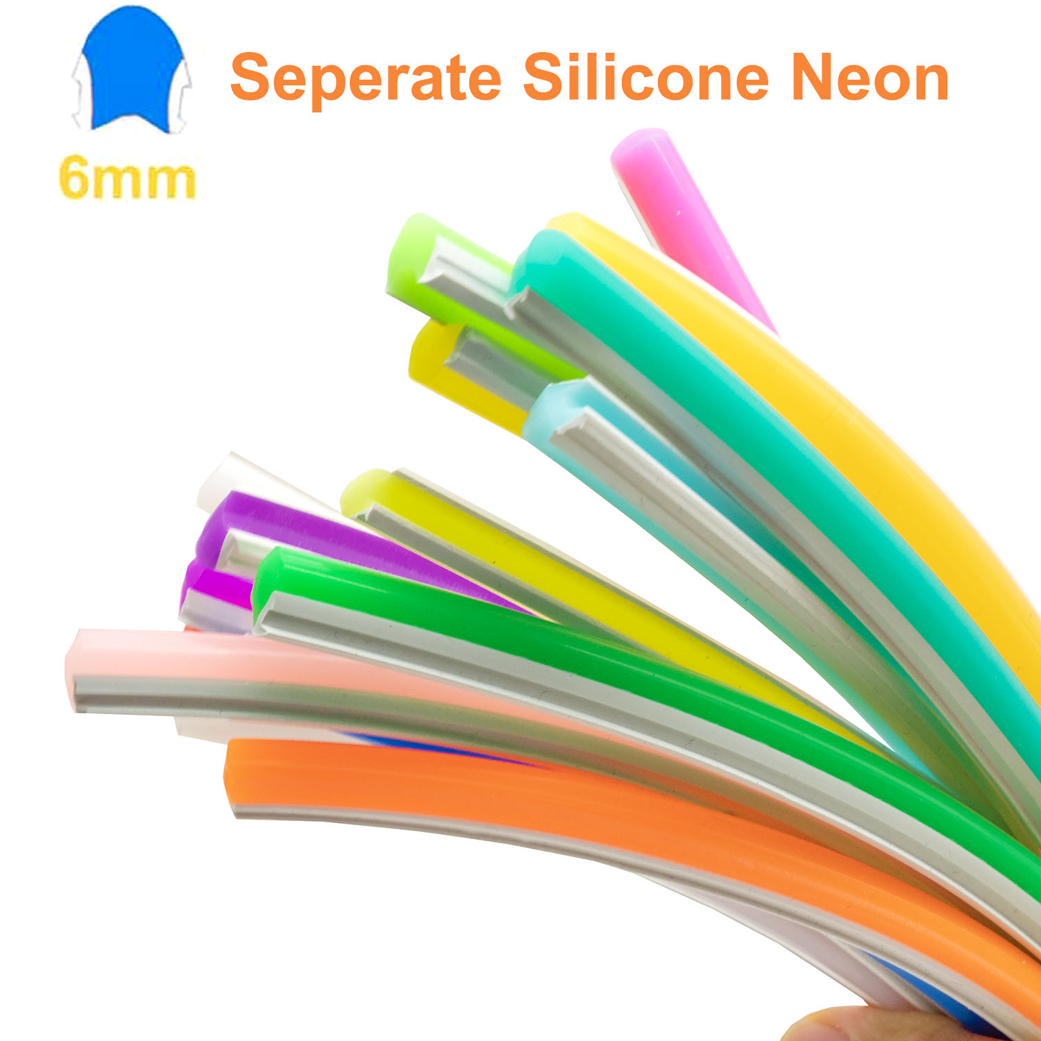 Dải đèn LED neon silicon 6mm,  - đánh giá và giá Outdoor Power Strip Weatherproof